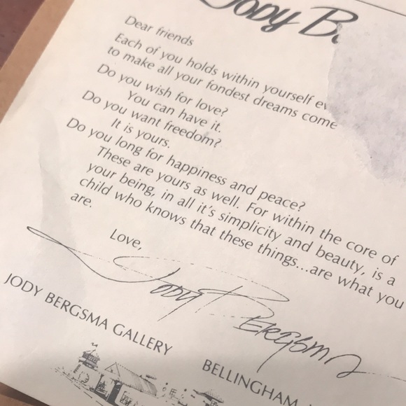 Set Of 3 Jody Bergsma Prints 2 Signed Vintage - Picture 13 of 16